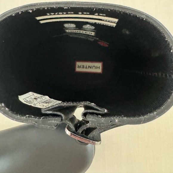 NWOT Hunter Refined Black Stud Short Boots, Size 9 - Never Worn, No Box - Picture 14 of 16